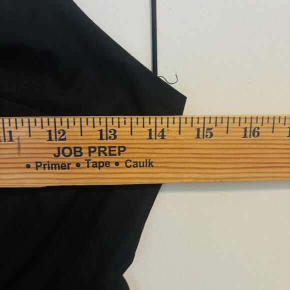 Commense Dress Womens Extra Small Black Maxi Tiered Spaghetti Open Back NEW - Picture 11 of 12